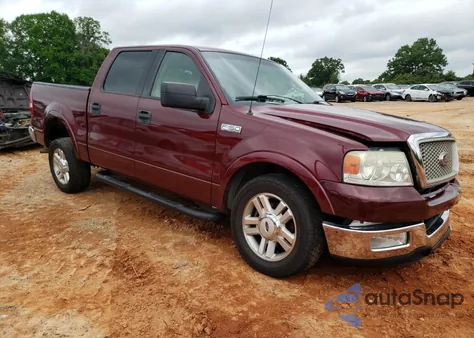 2004 Ford F150 Supercrew из США, поврежденный, VIN 1FTPW12584KA72053